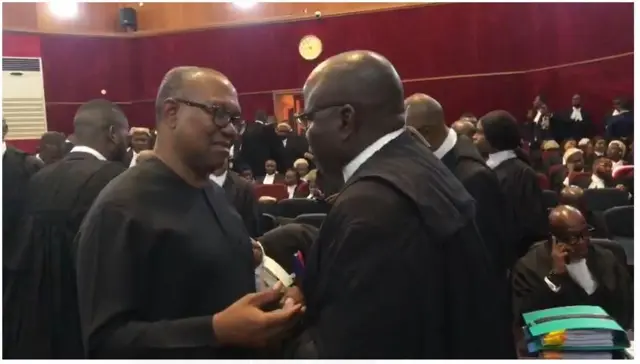 Peter Obi n'ụlọikpe