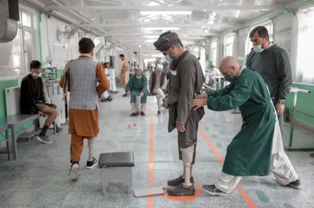 مرکزی در کابل برای کمک به معلولان