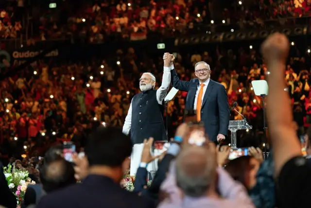 पीएम मोदी और ऑस्ट्रेलिया के पीएम एंथनी अल्बनीज़