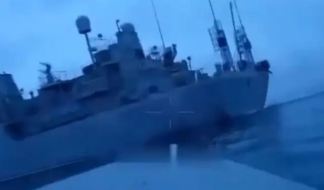 Кадр из видео Минобороны Украины