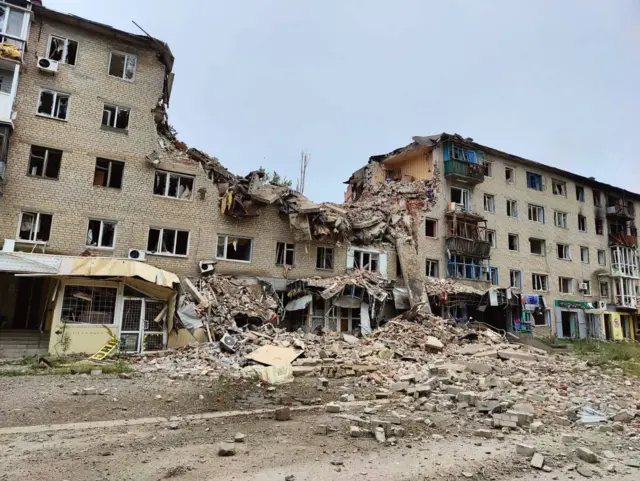 разрушенный дом