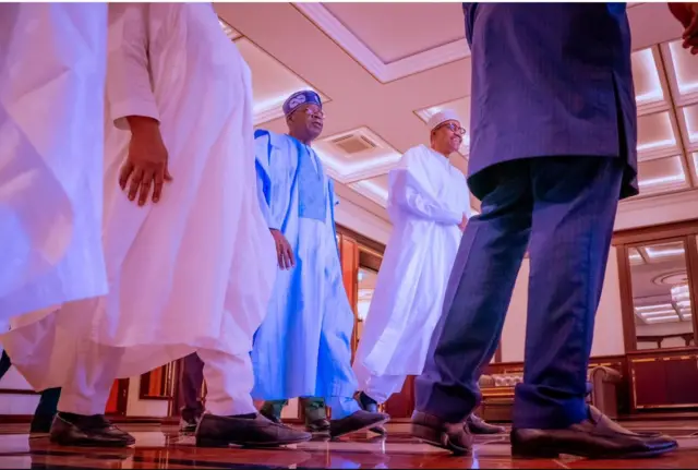 Muhammadu Buhari na Bola Tinubu