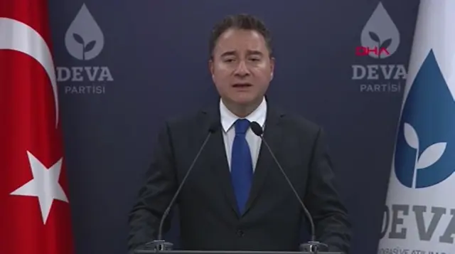 DEVA Partisi Genel Başkanı Ali Babacan