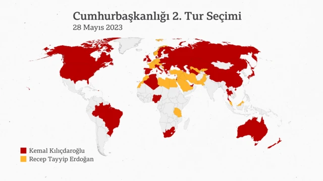 harita yurtdışı oylar