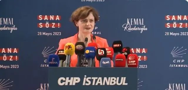 CHP İstanbul İl Başkanı Canan Kaftancıoğlu