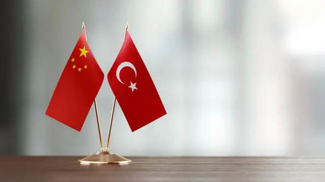 Türkiye Çin bayrakları