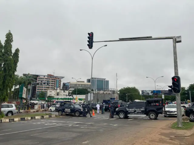 Heavy security presence for Eagles Square