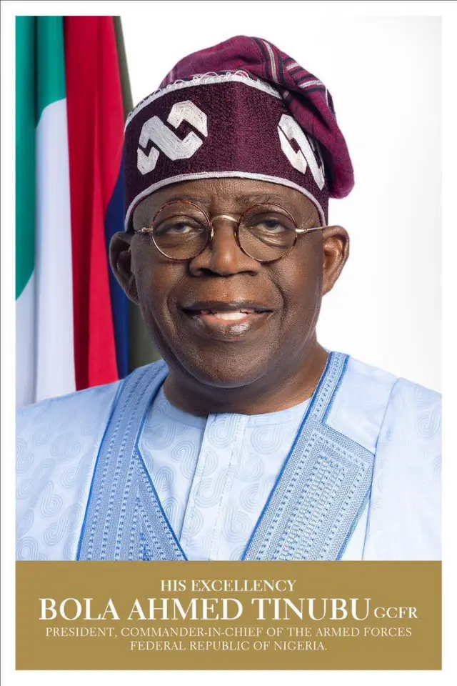 Di media team of di president-elect release im official portrait ahead of di inauguration