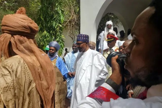 Buhari a Daura