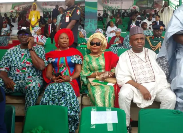 Awon oju oge ti n de si Eagle Square