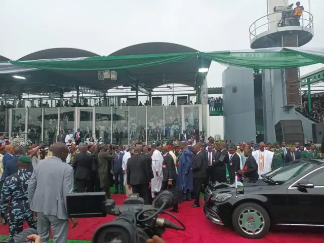 Buhari a eagle sqaure