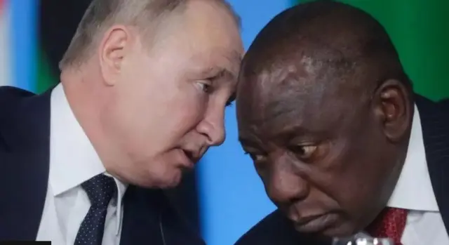 Putin da Ramaphosa