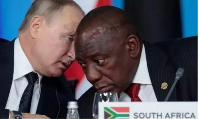 Putin na onyeisiala SA