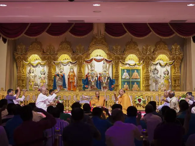सिडनी के स्वामीनारायण मंदिर की फ़ाइल फ़ोटो