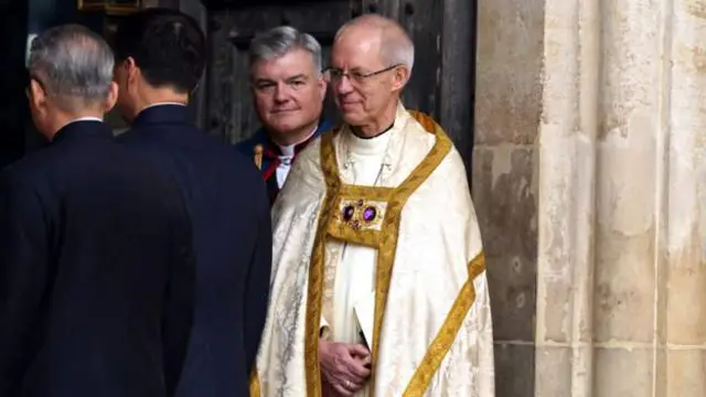 Đức Tổng Giám mục Canterbury Justin Welby chào đón quan khách