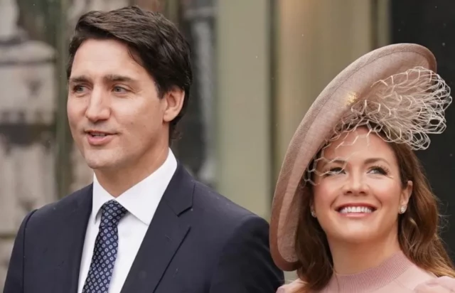 رئيس الوزراء الكندي جاستن ترودو وزوجته صوفي