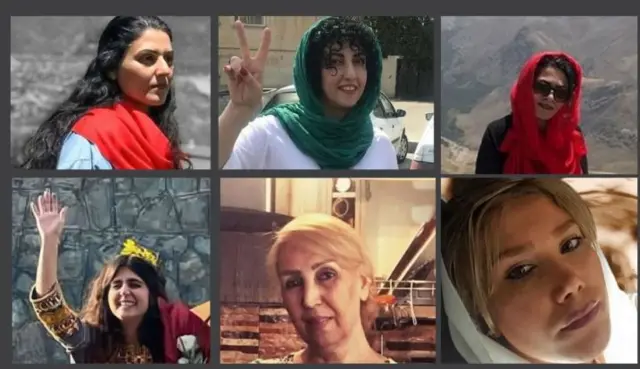 شش زن زندانی سیاسی در ایران