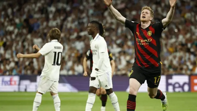 Kevin de Bruyne celebrate