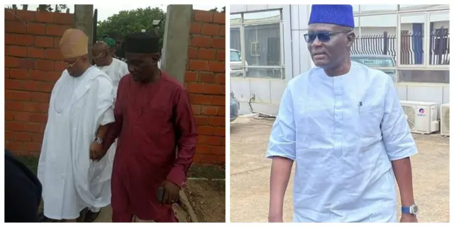 Aworan Gomina Adeleke ati Soji Adagunodo