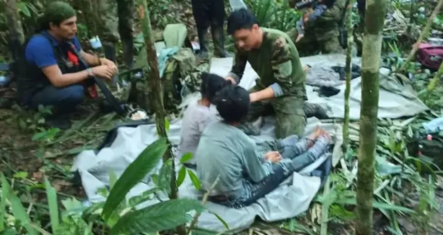Ụmụaka a zọpụtara n'ime ọhịa na Colombia