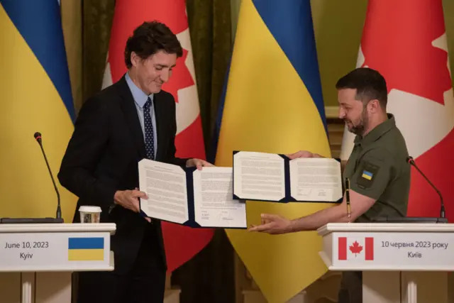 ترودو و زيلينسكي