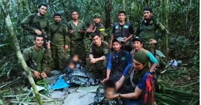 Ụmụaka a zọpụtara n'ime ọhịa na Colombia