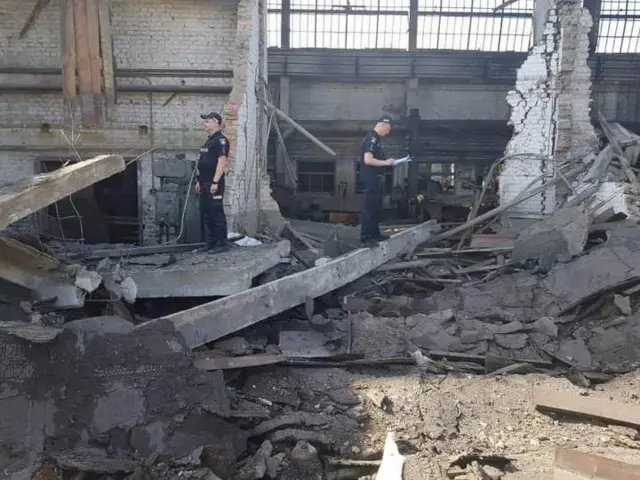последствия удара по кривому рогу