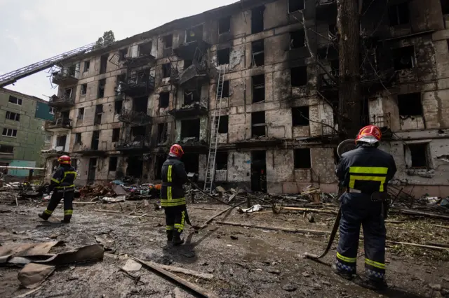 Дом в Кривом Роге, пострадавший от российского обстрела во вторник
