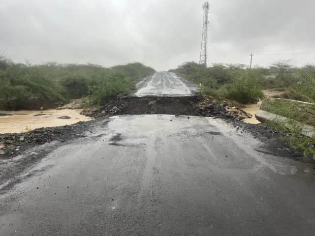 ભુજ પાસે પુલ ધોવાયો