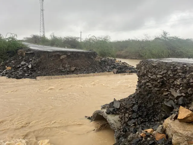 ભુજ પાસે પુલ ધોવાયો