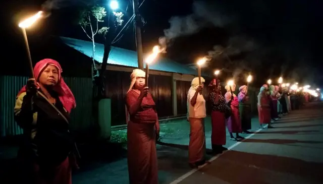 मणिपुर हिंसाः बीजेपी कार्यालय में तोड़फोड़, संपत्ति जलाई