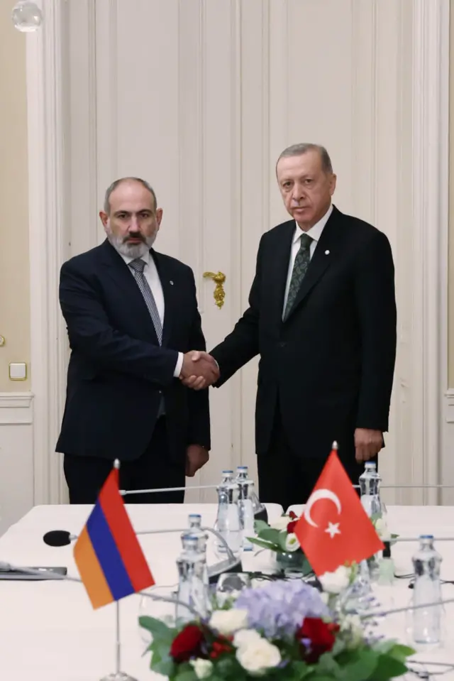 paşinyan ve erdoğan
