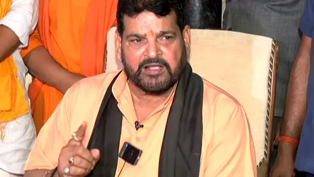 कुश्ती महासंघ के अध्यक्ष बृजभूषण शरण सिंह