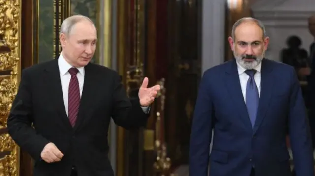 Путин и Пашинян