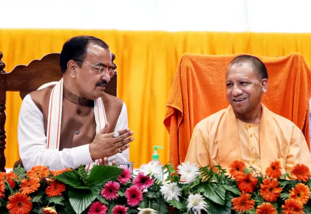 केशव प्रसाद मौर्य, योगी आदित्यनाथ