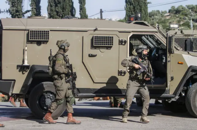 صورة أرشيفية لجنود إسرائيليين في الضفة