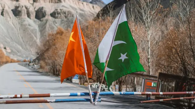 चीन, पाकिस्तान का झंडा