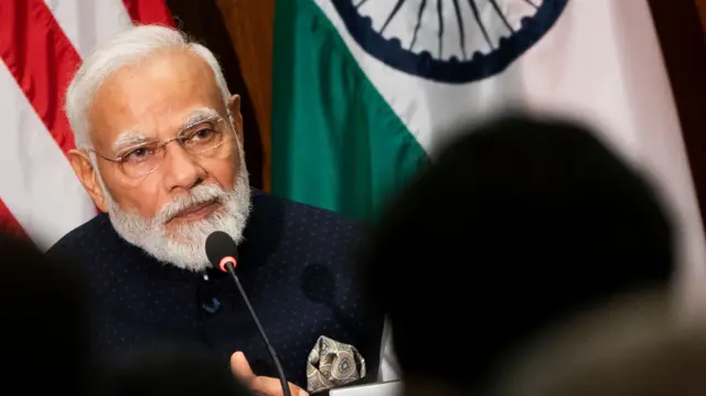 भारतीय प्रधानमंत्री नरेंद्र मोदी
