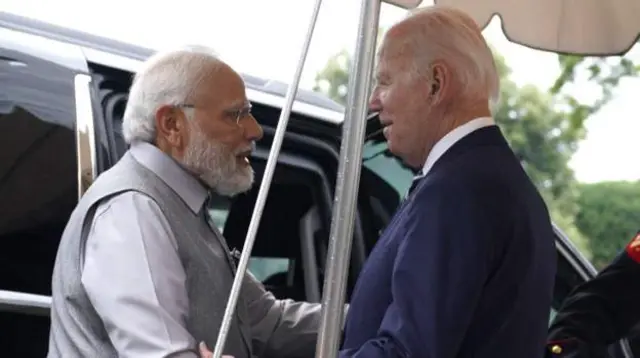 వాషింగ్టన్ చేరుకున్న ప్రధాని మోదీ