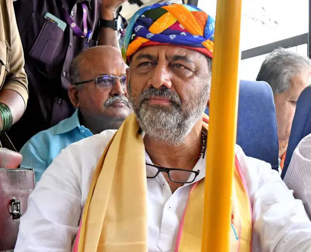 कर्नाटक के उपमुख्यमंत्री डीके शिवकुमार