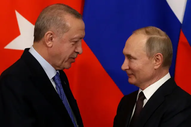 Putin ve Erdoğan