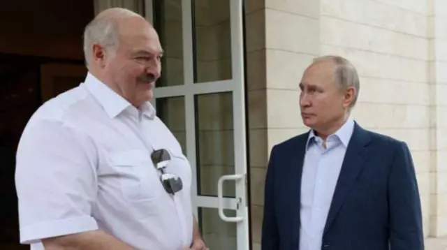 Lukaşenko ve Putin