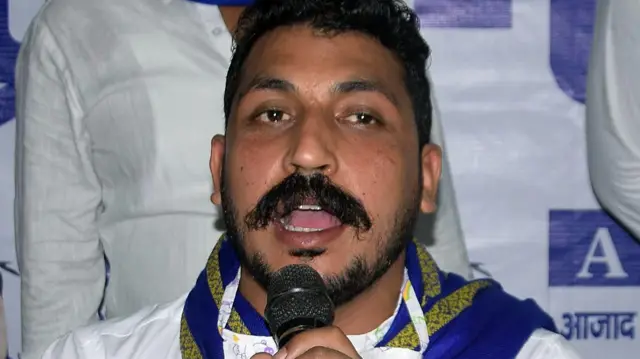 भीम आर्मी के प्रमुख चंद्रशेखर आज़ाद