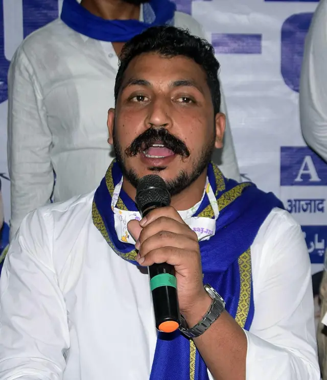 भीम आर्मी के प्रमुख चंद्र शेखर आज़ाद