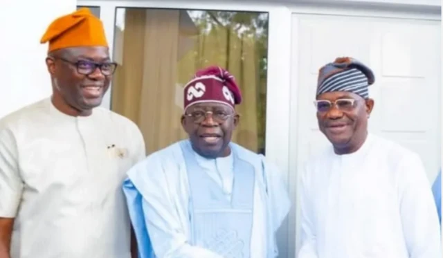 Makinde, Tinubu ati Wike