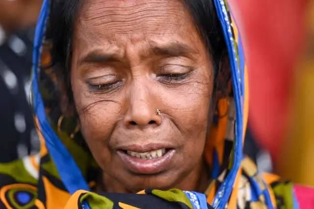 हादसे के बाद एक महिला