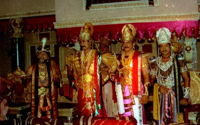 महाभारत में काम किया