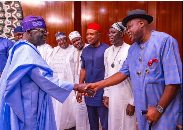Bola Tinubu na ụfọdụ ndị gọvanọ