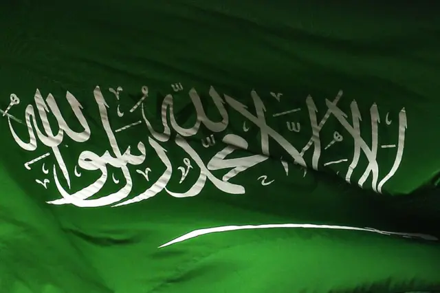 العلم السعودي