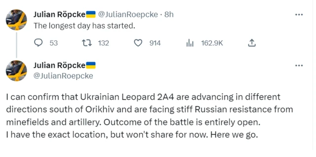 пост Юлиана Рёпке